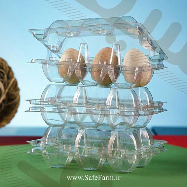 ظرف تخم کبک 6 عددی سیف فارم درجه یک